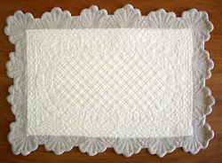 Provence lunch mat (ivory x natural)